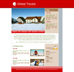 Travel Website Template DBR-F0002-TRL