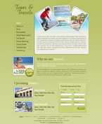 Travel Website Template DBR-F0003-TRL