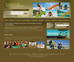 Travel Website Template Holiday Club