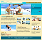 Travel Website Template Malaysia Tours