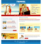 Travel Website Template BC-0001-TRL