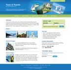 Travel Website Template Tours and Travels