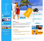 Travel Website Template SMP-0001-TRL