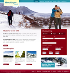 Travel Website Template Himalayan Travel