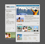 Travel Website Template SUG-0001-TRL