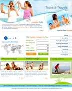 Travel Website Template SKT-0001-TRL
