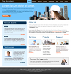 Architecture Website Template 