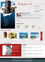 Art & Photography Website Template ABH-0001-ART