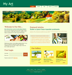 Art & Photography Website Template KR-F0008-ART