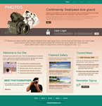 Art & Photography Website Template PJW-0009-ART