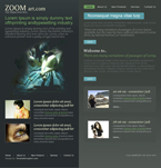 Art & Photography Website Template SRC-W0001-ART