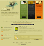 Art & Photography Website Template RJN-0011-ART