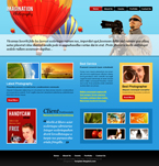 Art & Photography Website Template Imagination Photography