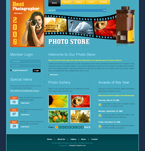 Art & Photography Website Template Photographer's Zone