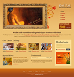 Art & Photography Website Template SNJ-0006-ART