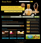 Beauty Website Template SUG-0005-B