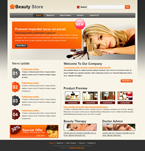 Beauty Website Template ANRD-0002-B