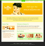 Beauty Website Template PREM-F0001-B