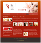 Beauty Website Template SDM-0001-B