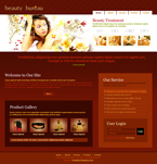 Beauty Website Template BNB-0001-B