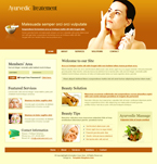 Beauty Website Template PCK-0002-B