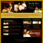 Beauty Website Template FRD-F0001-B