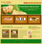 Beauty Website Template DG-0001-B