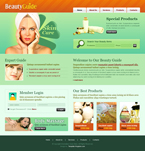 Beauty Website Template DBR-F0003-B