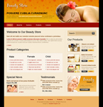 Beauty Website Template BNB-0001-B