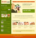 Beauty Website Template DG-0002-B