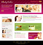 Beauty Website Template DG-0001-B