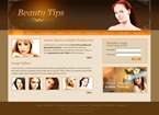 Beauty Website Template BNB-0001-B