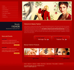 Beauty Website Template SDM-0001-B