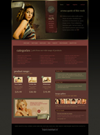 Beauty Website Template SRC-0001-B