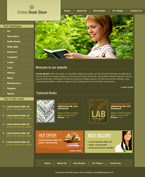 Books Website Template SA-0002-BK