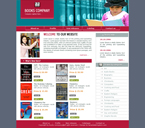 Books Website Template SMHT-0001-BK