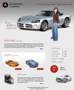 Car Website Template BRN-0002-C