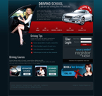 Driving School template