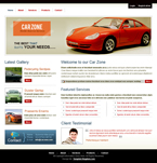 Car Website Template Car Zone