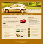 Car Website Template Drive Fast