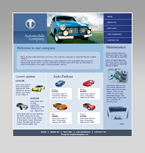 Car Website Template TOP-0002-C