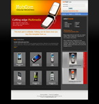 Communications Website Template PREM-F0004-COM