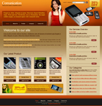 Communications Website Template DG-0001-JEW