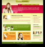 Communications Website Template ARP-0001-JEW