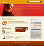 Communications Website Template classica