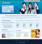 Communications Website Template Jewellery Com