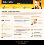 Communications Website Template DEB-0002-JEW