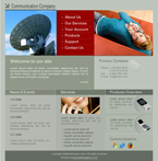 Communications Website Template DBR-0001-COM