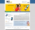 Communications Website Template KR-F0002-COM