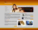 Communications Website Template RG-0002-COM